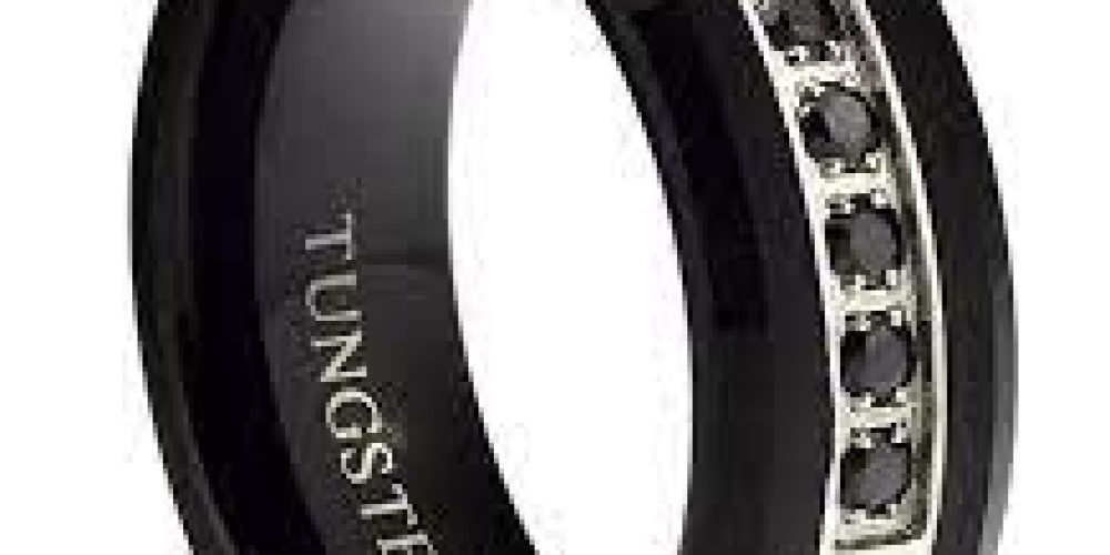 Darkly Enchanted: Express Your Love with Black Wedding Bands